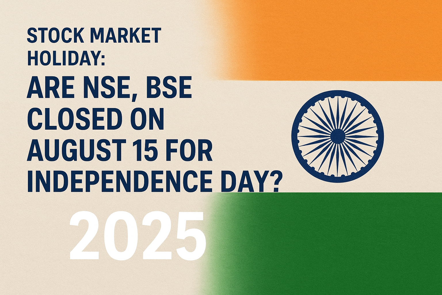 Stock Market Holiday