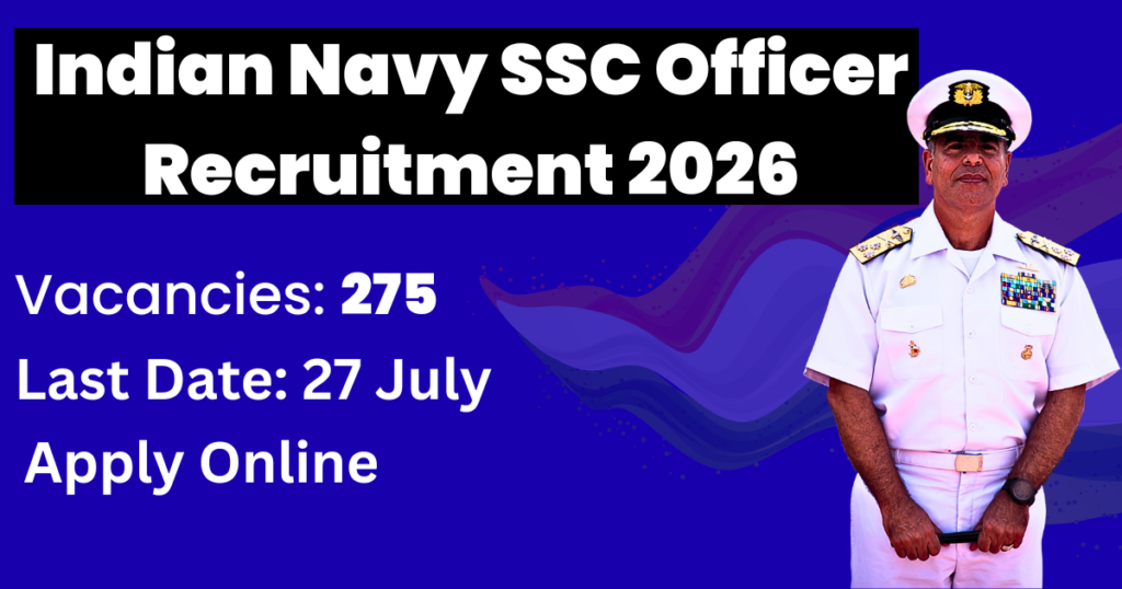 Indian Navy SSC Officer Recruitment 2026