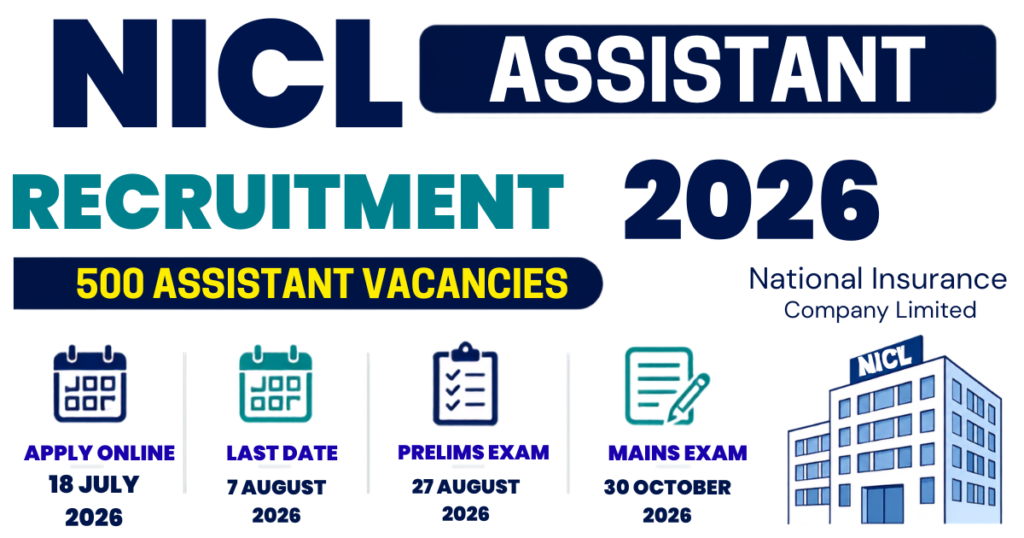 NICL Assistant Recruitment 2026