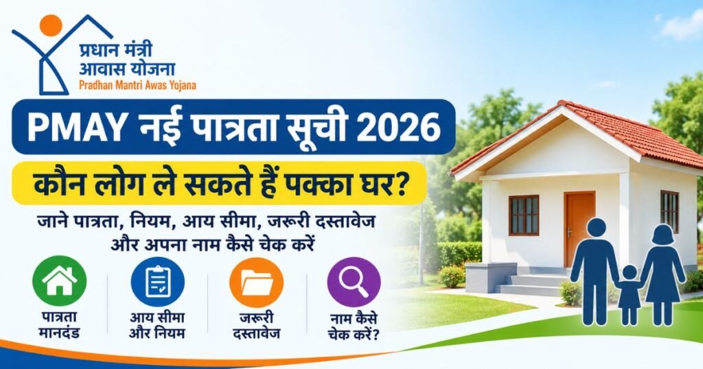 PMAY Eligibility List 2026 and Pradhan Mantri Awas Yojana eligibility information