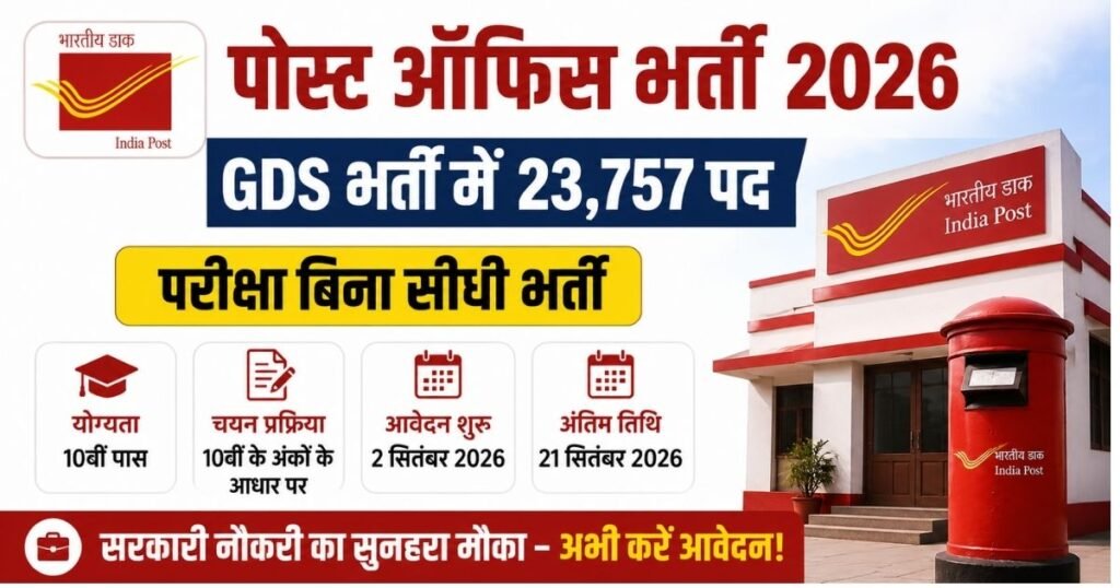 Post Office Bharti 2026