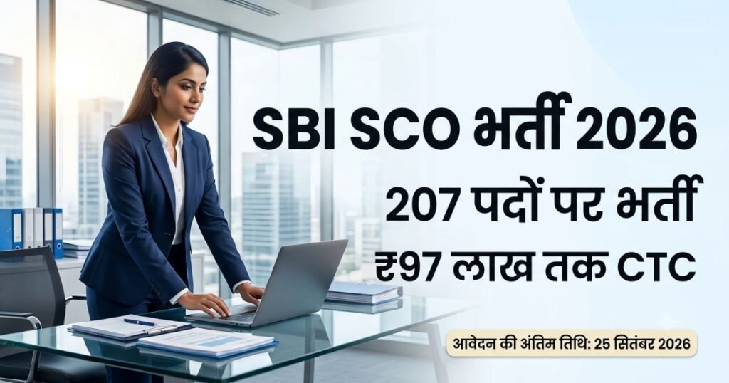 SBI SCO Recruitment 2026