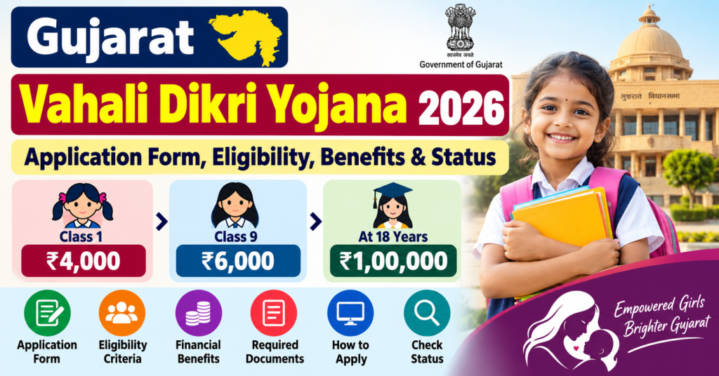 Gujarat Vahali Dikri Yojana 2026